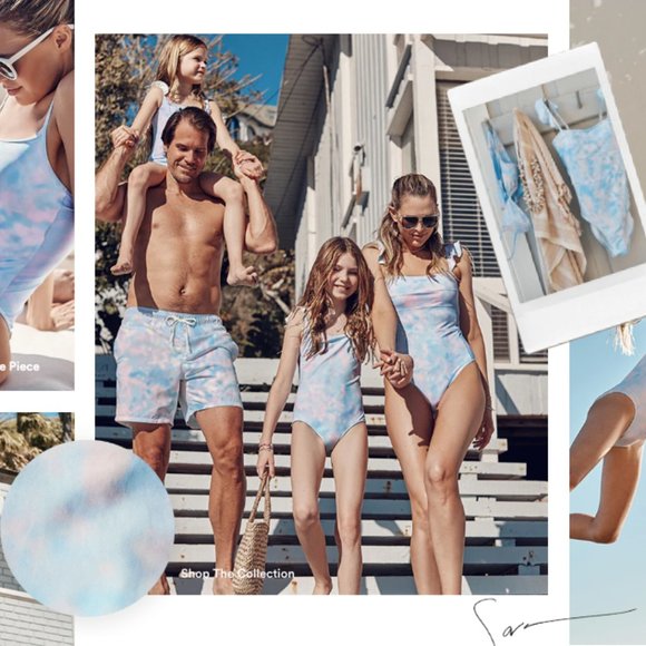 Summersalt Cotton Candy Skies X Sara Foster - The Perfect High Leg One Piece - Picture 6 of 10